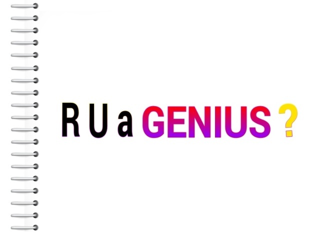 R U A GENIUS? Bodleian Libraires, Oxford, UK. Copyright�2015. Lin Hsin Hsin. All Rights Reserved.